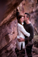 Red Rocks engagement session