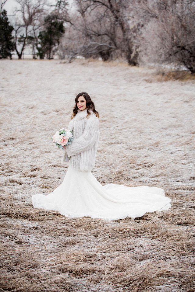 "styled wedding", "Tina Marie Hairstyling", "winter wedding photos", "bride", "Metzger Farm", "winter wedding photographer", "trash the dress", "bridal styled photography"