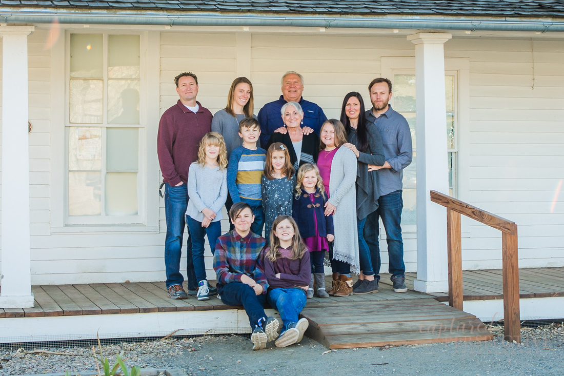 It was a beautiful bright and sunny day at the 17 mile farm park when we documented Pastor Terry's family photos of his children and grandchildren